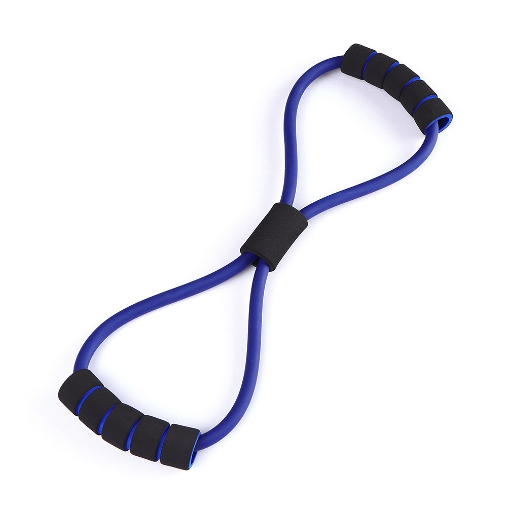 8 Shaped Chest Expanders & Resistance Bands Set