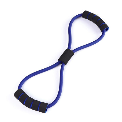 8 Shaped Chest Expanders & Resistance Bands Set