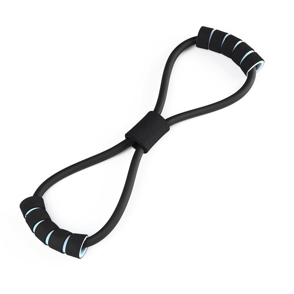 8 Shaped Chest Expanders & Resistance Bands Set