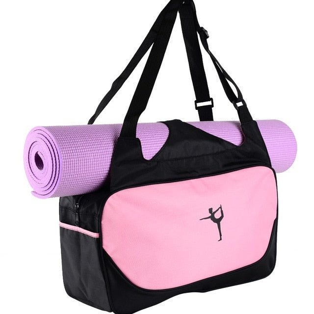 Multifunctional Sport Bag Clothes Yoga Bag Yoga Backpack Shoulder Waterproof Yoga Pilates Mat Case Bag Carriers Gym Without Mat