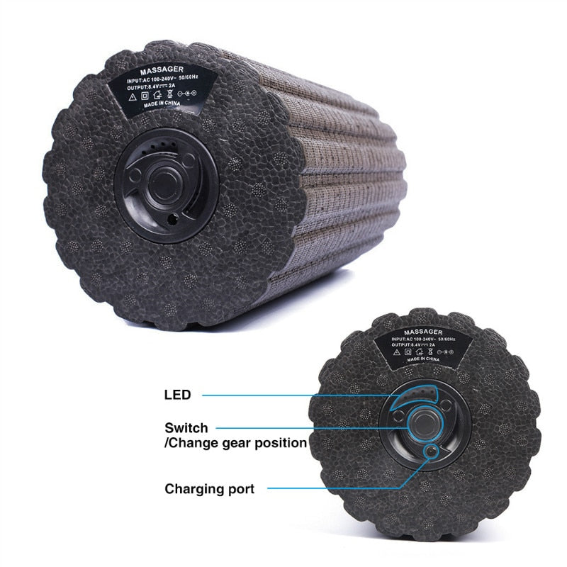 Yoga Electric Vibration Massage Roller