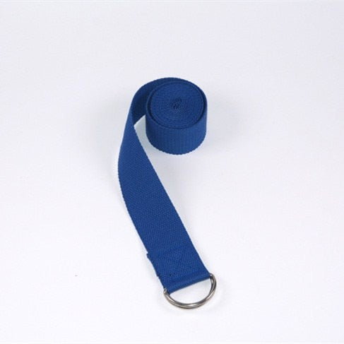 Yoga Belt: Adjustable D-Ring