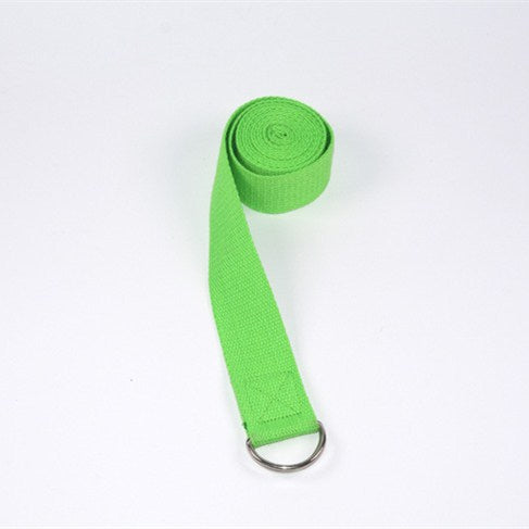 Yoga Belt: Adjustable D-Ring