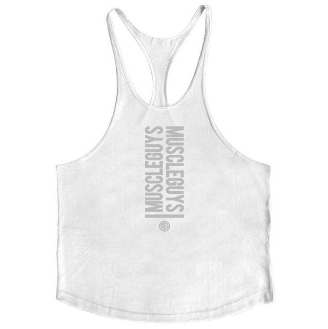 Muscle guys apparel bodybuilding tank tops fitness tank mens gyms clothes vest cotton sleeveless shirt regatas masculino