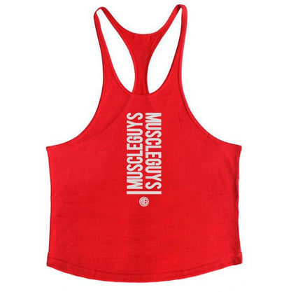 Muscle guys apparel bodybuilding tank tops fitness tank mens gyms clothes vest cotton sleeveless shirt regatas masculino