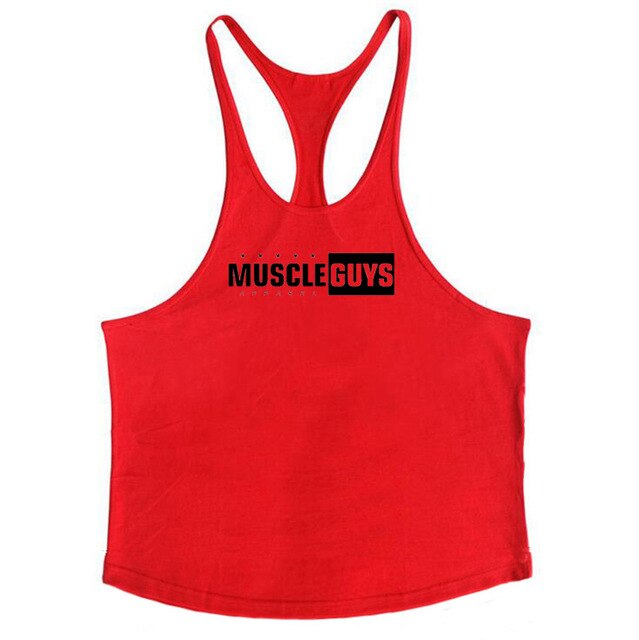 Muscle guys apparel bodybuilding tank tops fitness tank mens gyms clothes vest cotton sleeveless shirt regatas masculino