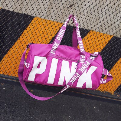 2019 Big Capacity Training Gym Bag Waterproof Sport Bag Fitness Bags Multifunction Shoulder Handbag Women