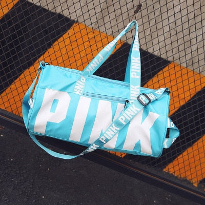 2019 Big Capacity Training Gym Bag Waterproof Sport Bag Fitness Bags Multifunction Shoulder Handbag Women