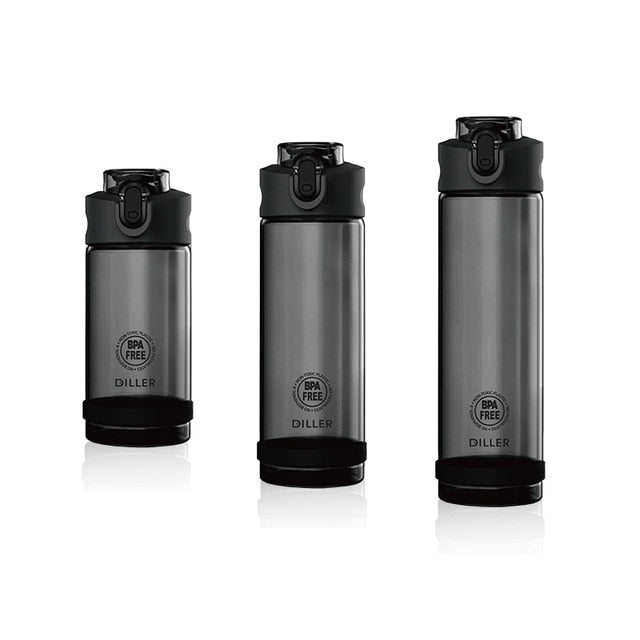 New Arrival Sports Water Bottle With Straw Tritan Plastic Outdoor My Bottles BPA Free Shaker Gym Bottle For School Kids