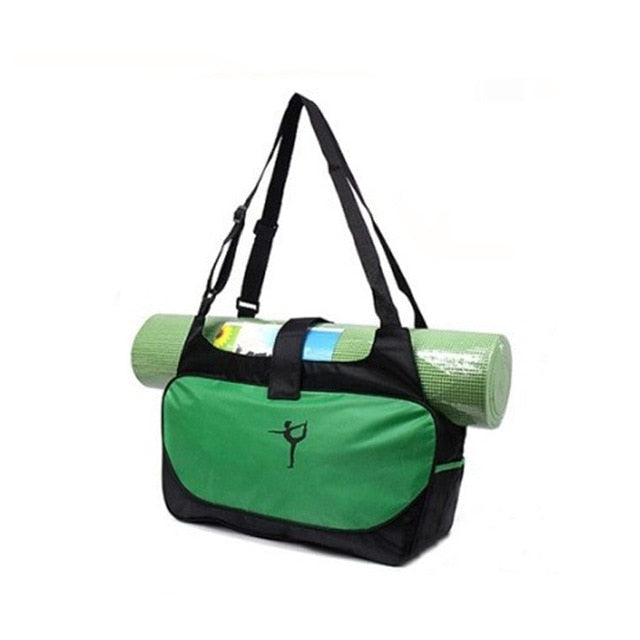 Yoga mat backpack Storage Yoga bag gym women bag canvas handbag sports bag Fitness Yoga mat bag---Not included Yoga Mats