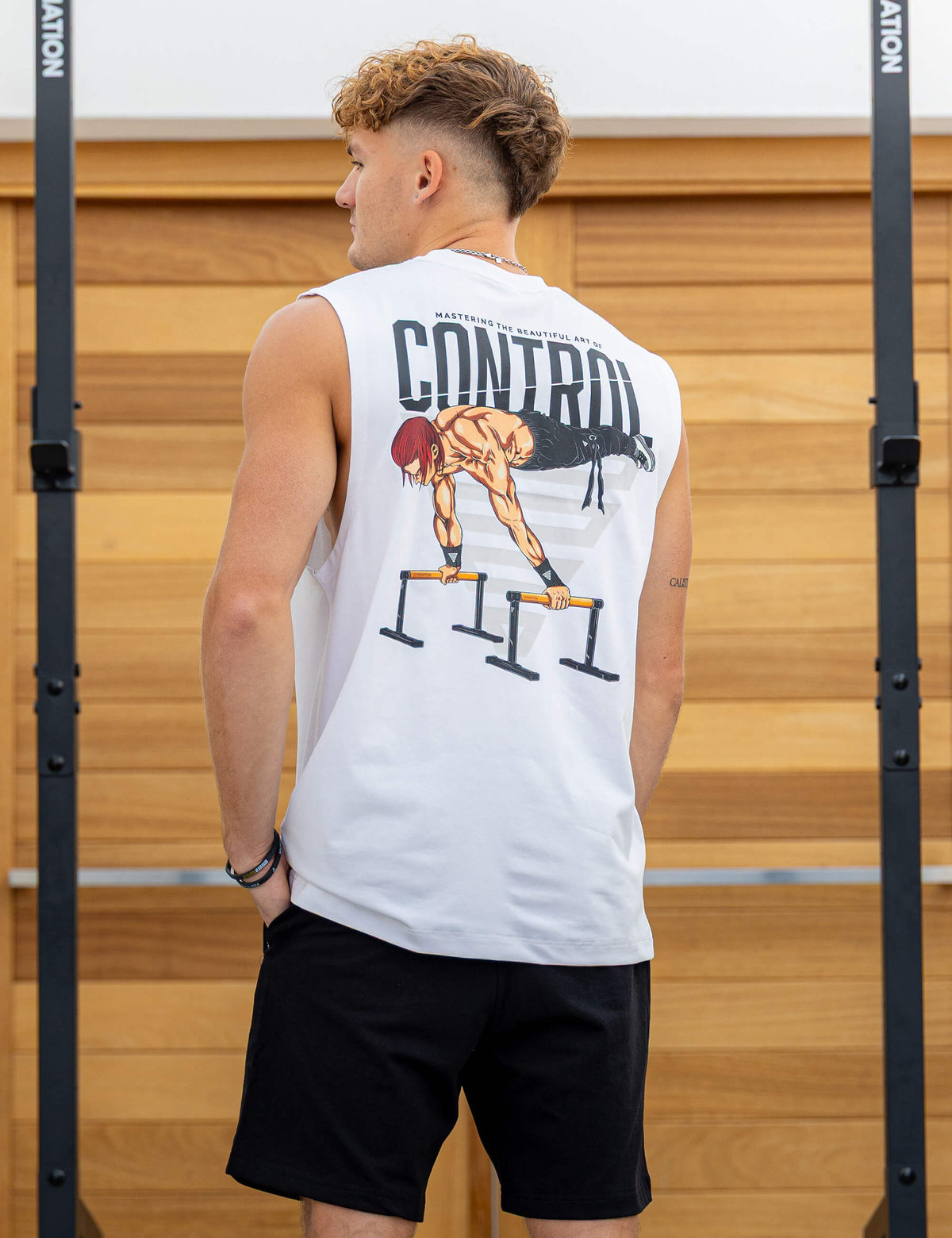 Anime Oversized Tank Top Control