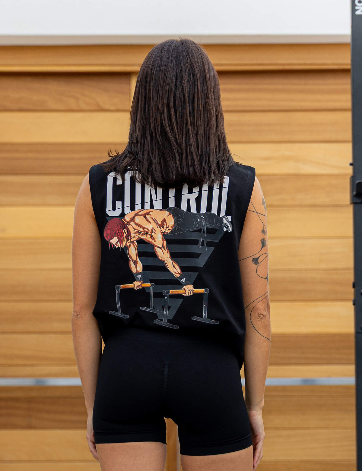 Anime Oversized Tank Top Control