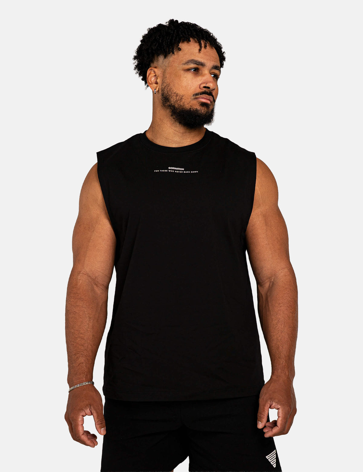 Anime Oversized Tank Top Strength