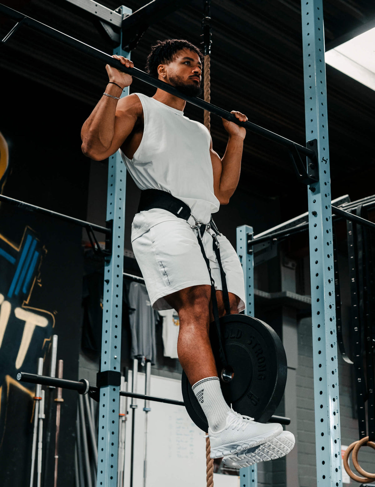 Anime Oversized Tank Top Strength